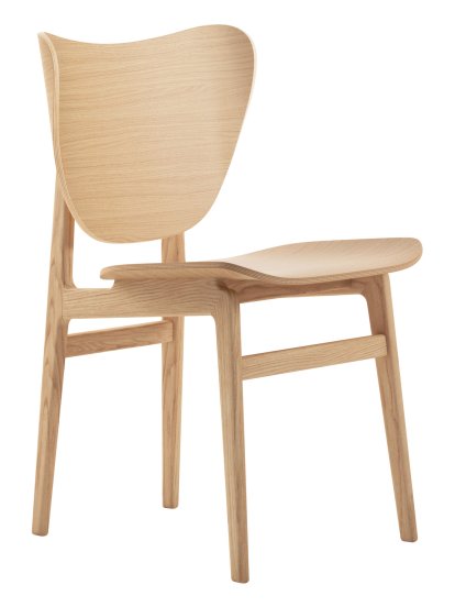 Elephant Dining Chair, Natural oak, Without seat cushion