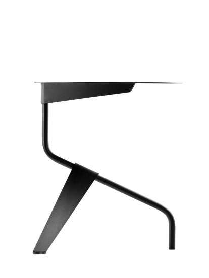 K5 Side Table, K5A: Ø 40 x H 45 cm, Black