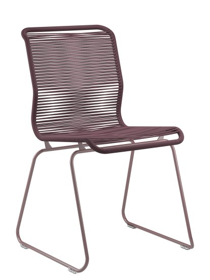 Panton One Chair, Marcel, Black red