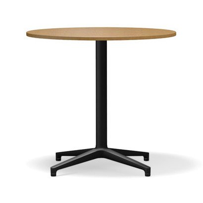 Bistro Table Indoor, Round (Ø 796), Light oak veneer