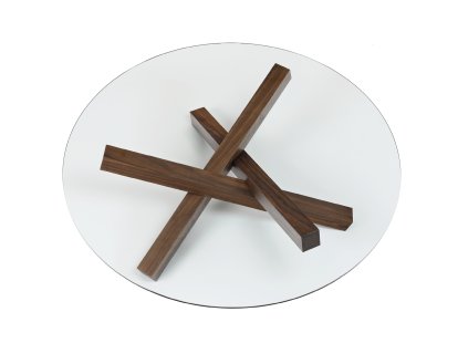 Campfire, Ø 110 cm, black walnut