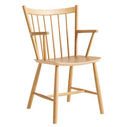 J42 Chair, Clear lacquered oak