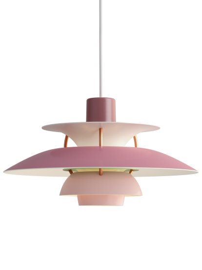 PH 5 Mini Pendant Lamp, Hues of Rose
