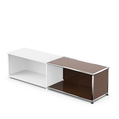 USM Haller Extension Kit Horizontal 1, USM brown, 35 cm