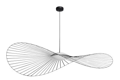 Vertigo Nova Pendant, Ø 190 cm, Black/white