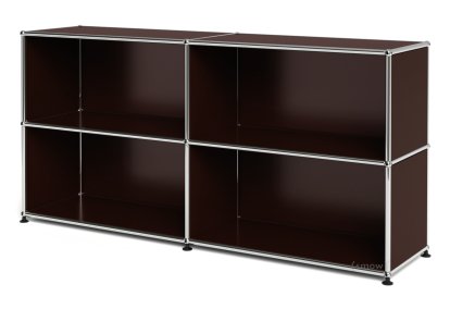 USM Haller Sideboard L open, USM brown