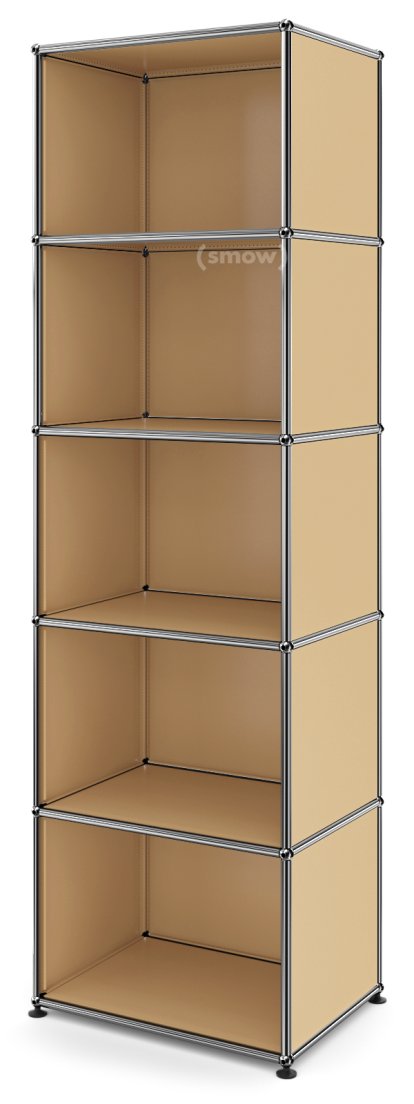 USM Haller Bookcase 50, Open, USM beige