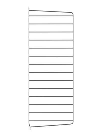 String System Wall Panel, Single, 75 x 30 cm, Dark grey