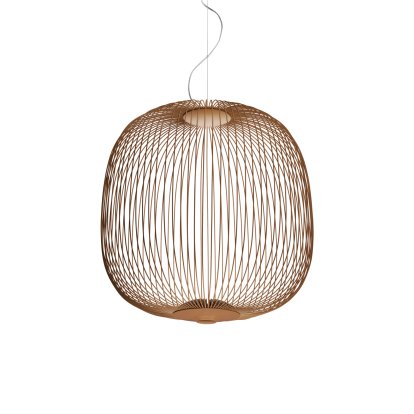 Spokes Pendant Lamp, Ø52 cm, Copper, Not dimmable