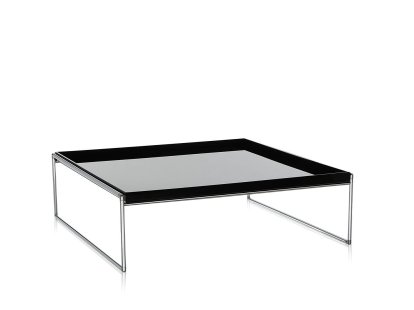 Trays Table, 80 x 80 cm, Black