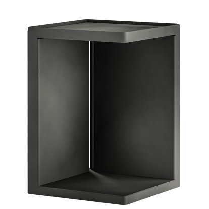 Ambito Side Table, Obsidian, Without plate