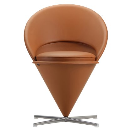 Cone Chair, Leather Premium F cognac