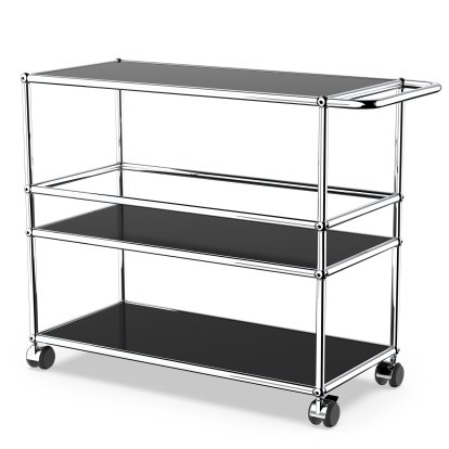 USM Haller Bar Trolley Type 3, Graphite black RAL 9011