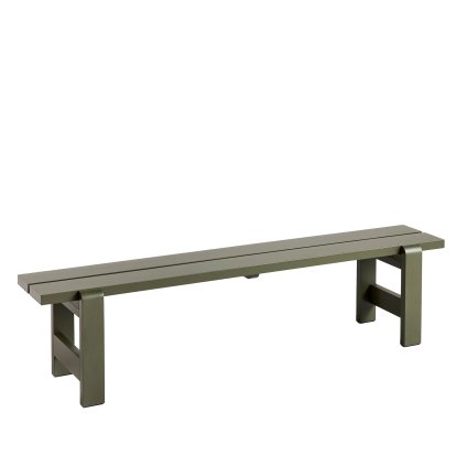 Weekday Bench, 190 cm, Olive