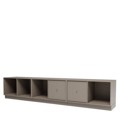 Rest III Wardrobe Shelf, Truffle, without seat cushion