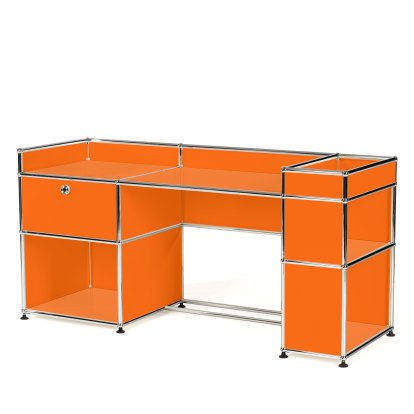USM Haller Kids Desk, Pure orange RAL 2004