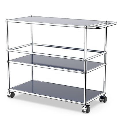 USM Haller Bar Trolley Type 3, Steel blue RAL 5011