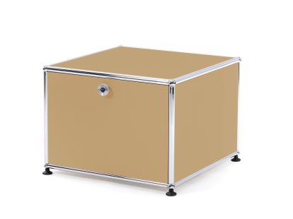 USM Haller Printer Container, 50 cm, USM beige, With feet