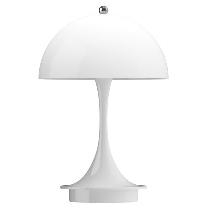 Panthella 160 Portable Lamp, Opal white