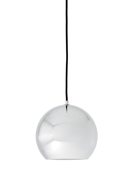Topan VP6 Pendant Lamp, Chrome-plated