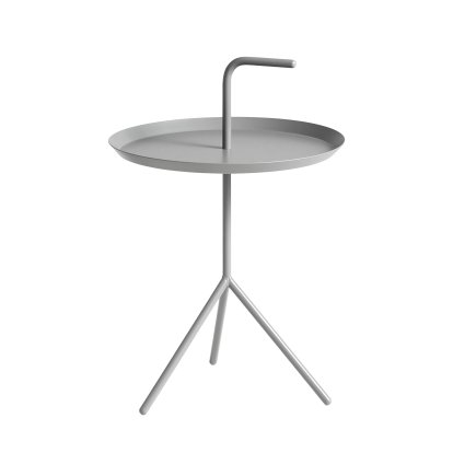 DLM - Don't Leave Me Side Table, Ø 38 x H 58 cm, Grey