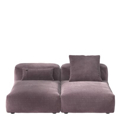 Vetsak Sofa Set 1, M, Cord velours - Blossom, With cushions