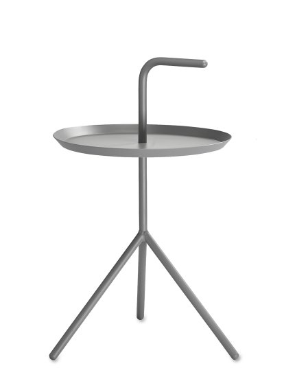DLM - Don't Leave Me Side Table, Ø 38 x H 58 cm, Grey