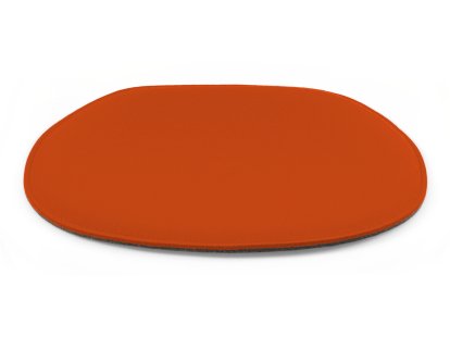 Seat Pad for Eames Side Chairs, With upholstery, Orange