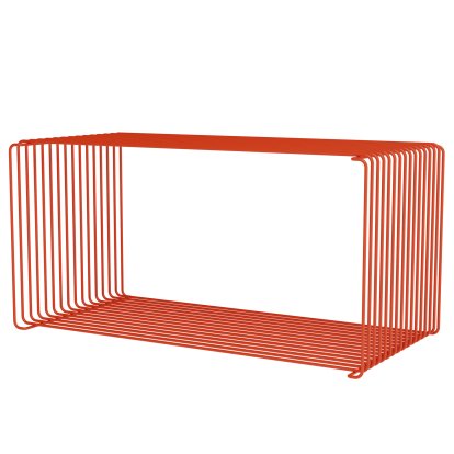 Panton Wire Extended Shelf, 35 cm, Rosehip