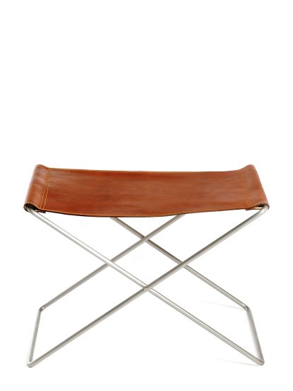 Ox Stool, Hazelnut, Stainless steel
