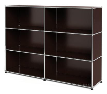 USM Haller Highboard L open, USM brown