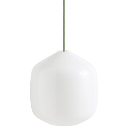 Buoy Glass Pendant Lamp, Ø 30 cm, Garden green