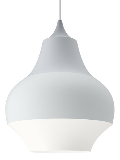 Cirque Pendant Lamp, Large: Ø 38 x H 47,8 cm, Grey