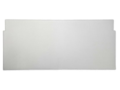Leather Overlay for USM Haller, Inside door flap, 75 x 35 cm, White