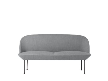 Oslo Sofa, 2 Seater, Fabric Fiord grey