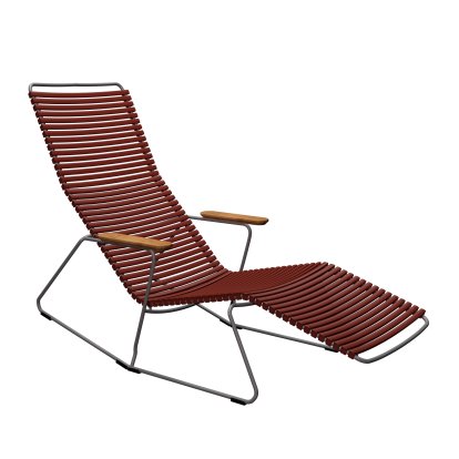 Click Deck Chair tiltable, Pepper