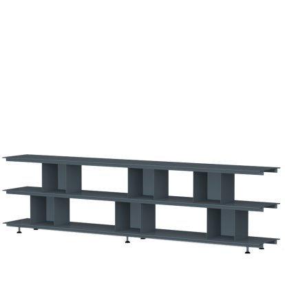 Zoll D Shelf, Anthracite, 220 cm, H 22 cm / H 22 cm