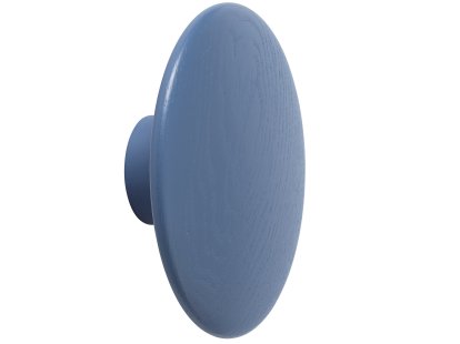 The Dots Hook, L (Ø 17 cm), Pale blue