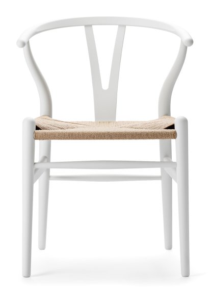 CH24 Wishbone Chair Soft Colours, Soft White