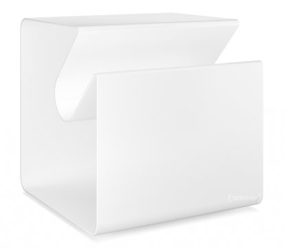 V44 Side Table, Signal white (RAL 9003), Glides