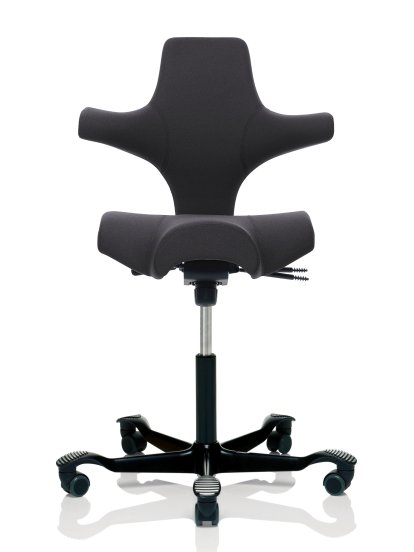 Capisco 8106, Xtreme anthracite, Black