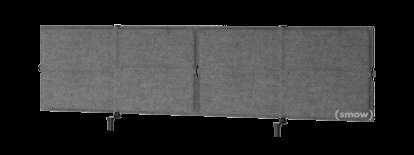USM Privacy Panels Table Screen, Für USM Haller Table Plus/Advanced, 150 cm, Anthracite