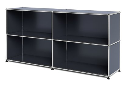 USM Haller Sideboard L open, Anthracite RAL 7016