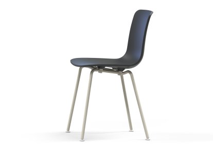 HAL RE Tube, Deep black RE, Powder-coated ivory, Non-stackable