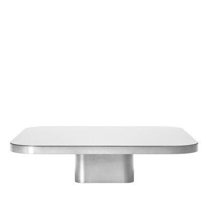 Bow Coffee Table, Aluminium, H 25 x W 100 x D 100