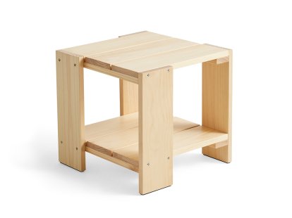 Crate Side Table, Lacquered pine