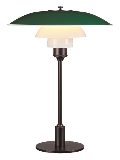 PH 3½-2½ Table Lamp, Green