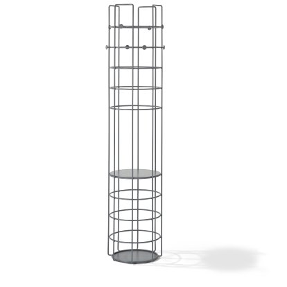 Wardrobe Bazar, Basalt grey (RAL 7012)