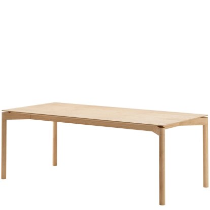 Wedekind Table, 200 x 92 cm, Mat lacquered oak