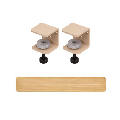 Tiptoe Wall Shelf, Solid Oak, Wall shelf 120 cm, TipToe x HEJU - Spruce beige